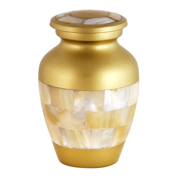 Angel Mother of Pearl Keepsake Urn - Love Charms™ Option