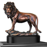 Bronze Lion Keep The Memory® Wood Urn