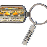 Buck Sunset Keychain Urn