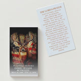 Buck USA Flag Deer - Lord's Prayer Memorial Cards - Funeral  Cards - Celebration of Life Cards