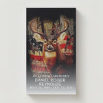 Buck USA Flag Deer - Lord's Prayer Memorial Cards - Funeral  Cards - Celebration of Life Cards