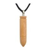 Bullet Cherry Cremation Necklace Urn