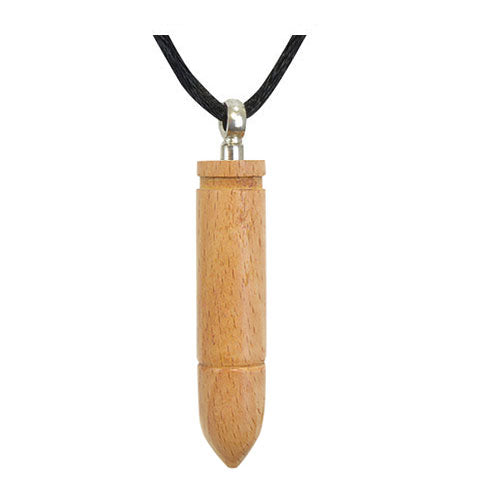 Bullet Cherry Cremation Necklace Urn