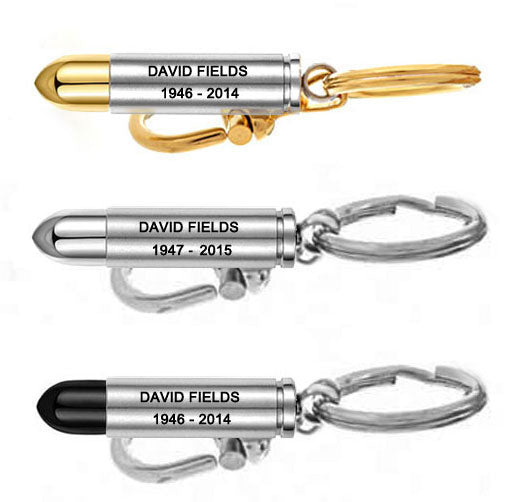 Bullet Keychain Keepsake Urns