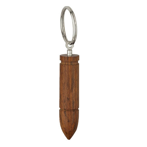 Bullet Walnut Key Chain Urn