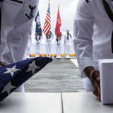 US Army Military - Water Burial At Sea Peaceful Pillow® Urn