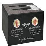 Race Track Companion Cremation Urn & 1969 Dodge Charger R/T Décor - With Photos