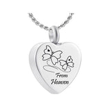 Butterflies From Heaven Jewelry Urn - Love Charms® Option