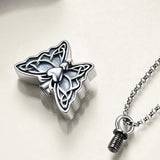 Butterfly Hearts Cremation Jewelry Urn - Love Charms® Option