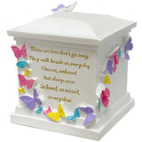 Those We Love ~ Butterfly Medium Urn - Cremation Engraved Butterfly - Free Plate Option