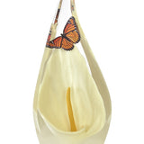 Monarch Butterfly & Calla Lily Cremation Urn