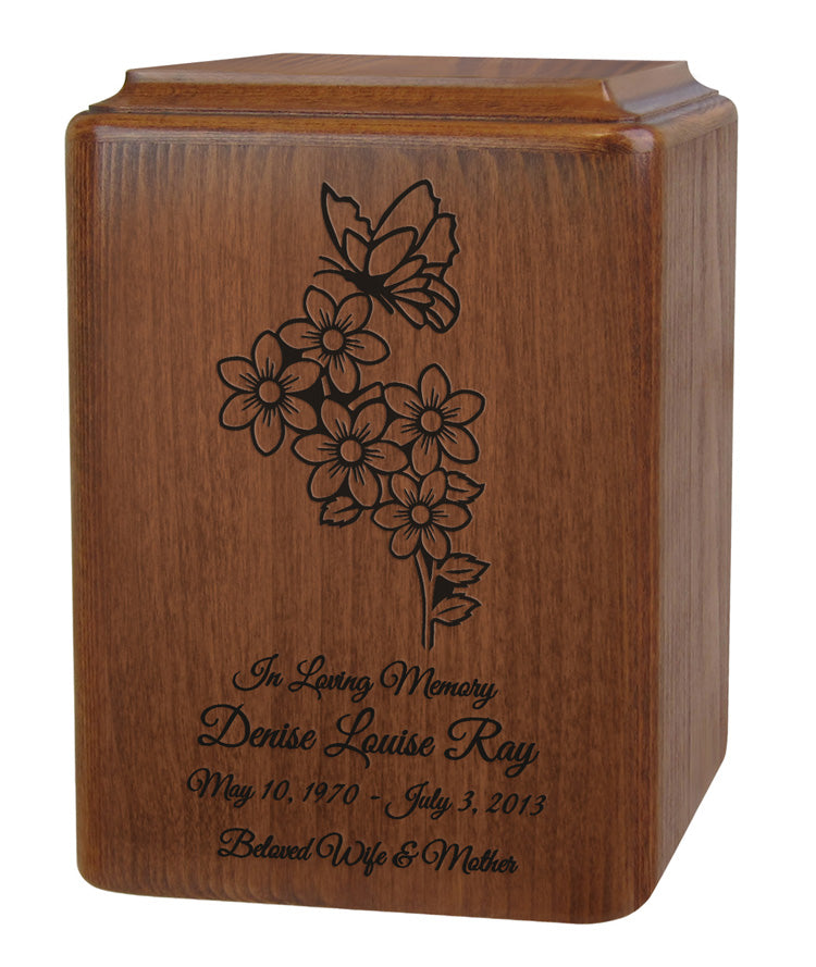 Springtime Butterfly Urn