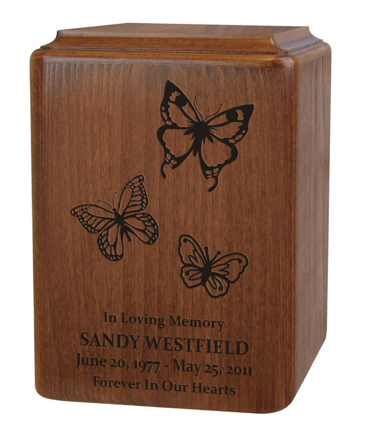 Butterflies Are Free Urn