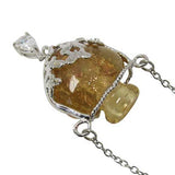 Butterfly Sunrise Glass Ash Urn