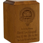 Campbell Family Badge Urn