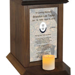 Canadian Geese Poem Urn
