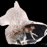 Canine Spirit Lucite Art Keep The Memory® Cremation Urn