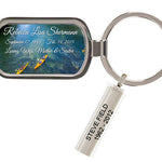 Canoeing Keychain Urn