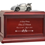 Sports Car Redwood Adult or Medium Urn