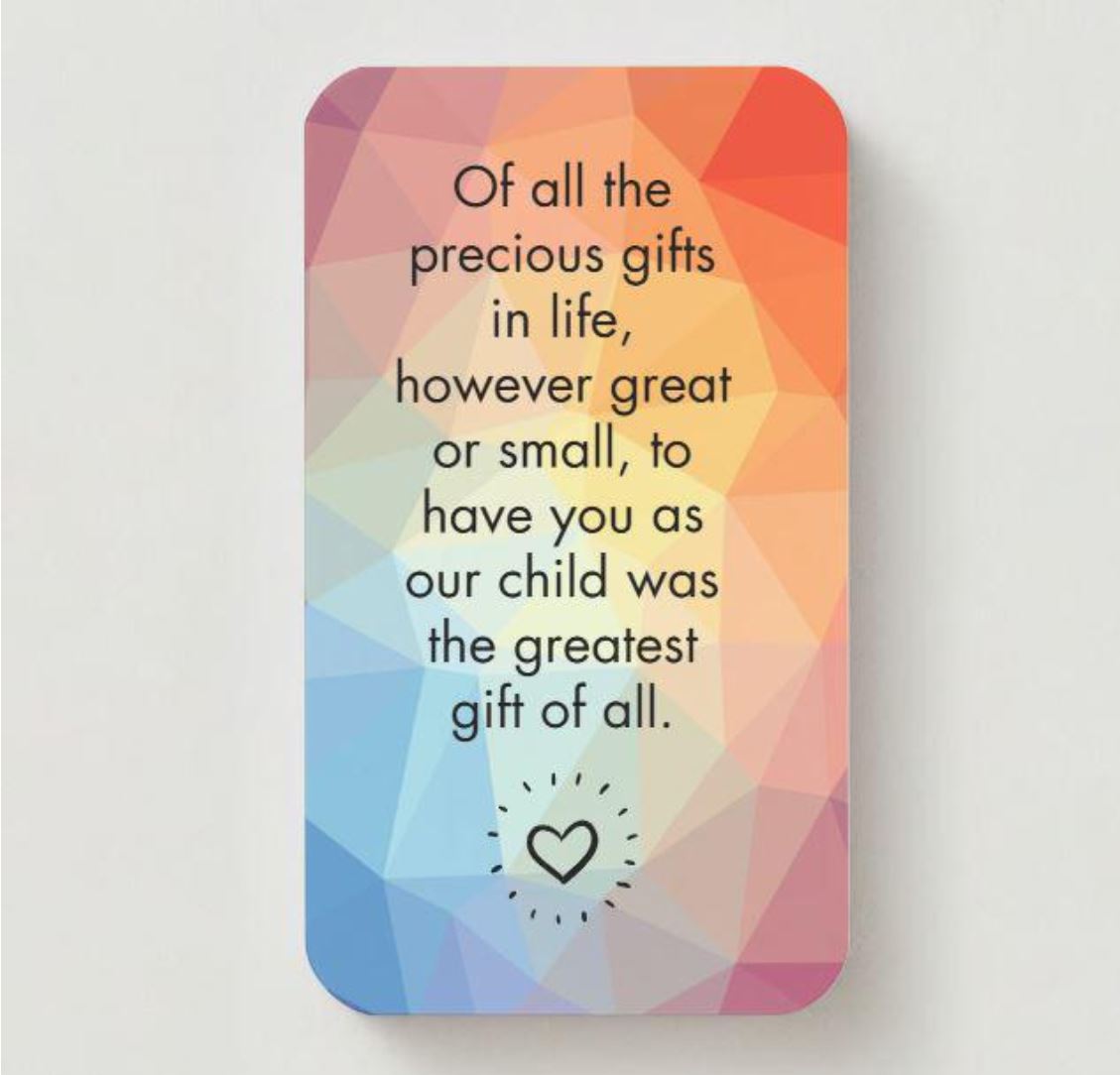 Heavenly Child Photo Urn Memorial Card and Angel Card Holder Options - Keep The Memory® Child Urn - Handcrafted Photo Hardwood Urn 