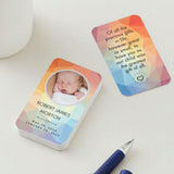 Heavenly Child Photo Urn Memorial Card and Angel Card Holder Options - Keep The Memory® Child Urn - Handcrafted Photo Hardwood Urn 