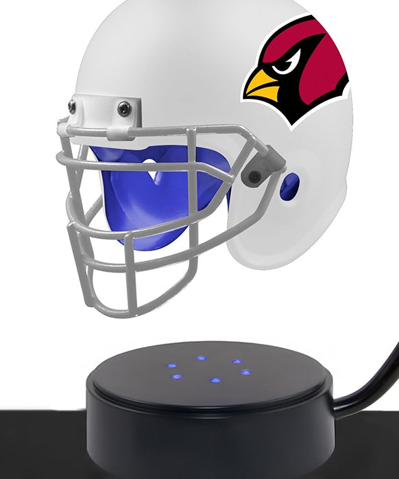 Football Cremation Urn & Arizona Cardinals Hover Helmet Décor