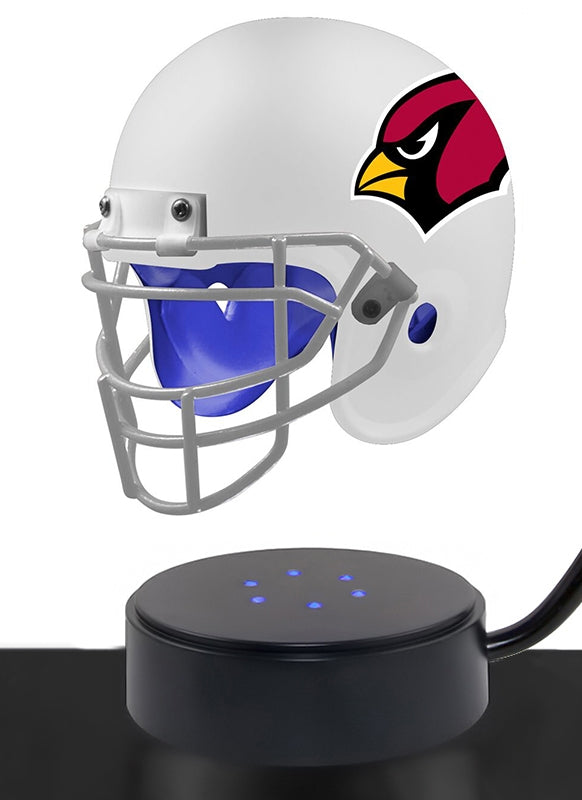 Football Cremation Urn & Arizona Cardinals Hover Helmet Décor