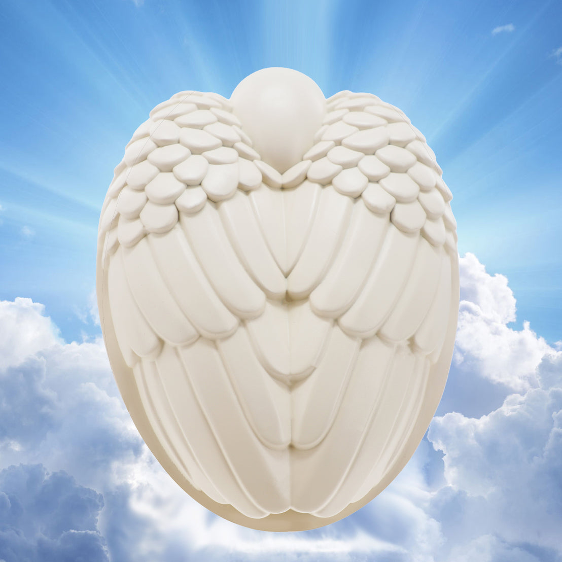Serene Angel Wing Infant or Child Cremation Urns - 2 Sizes