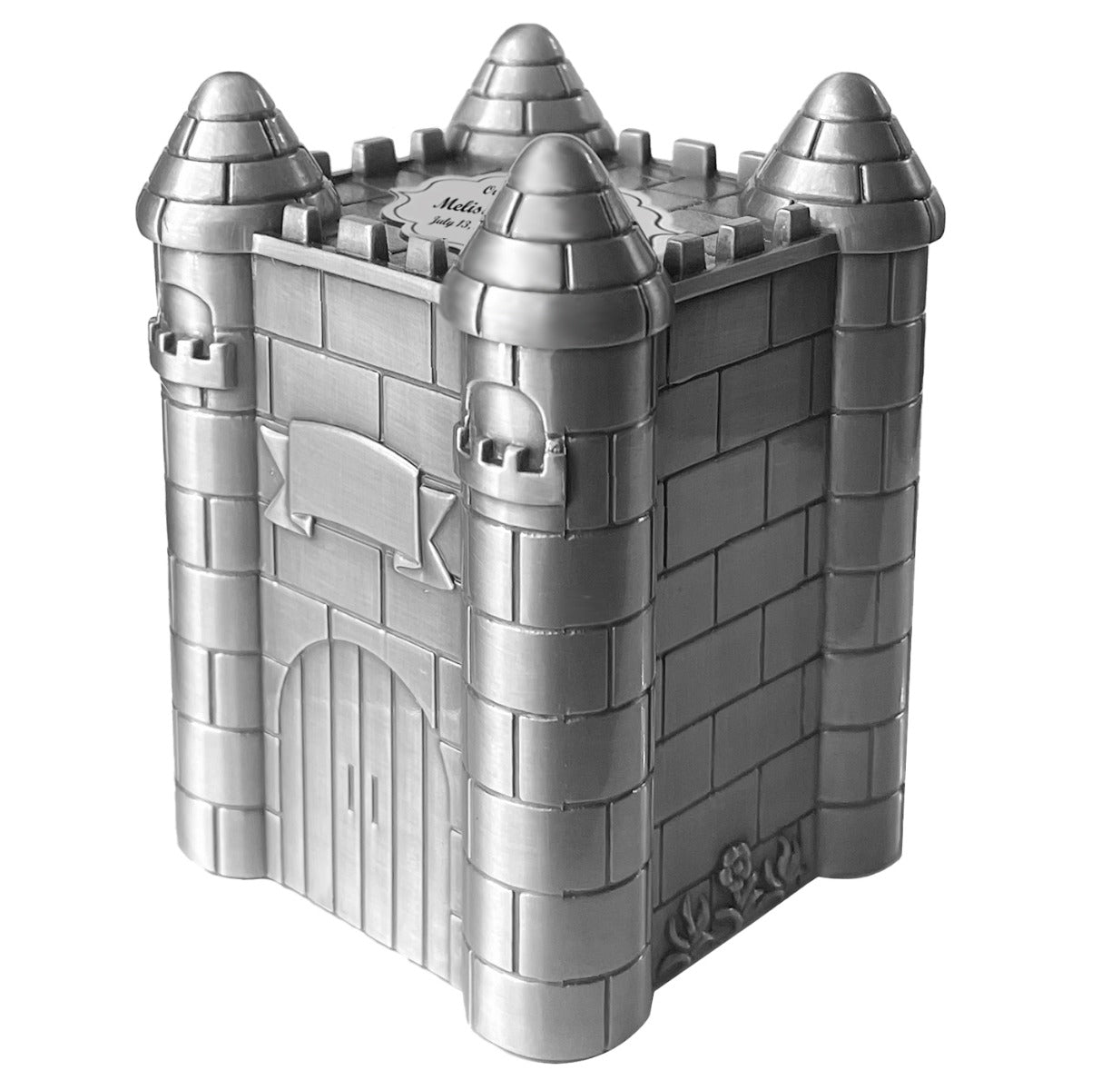 Pewter Castle Baby Urn - In The Light Urns