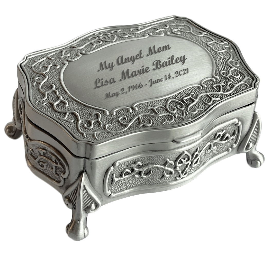 Celtic Heart Chest Keepsake Urn