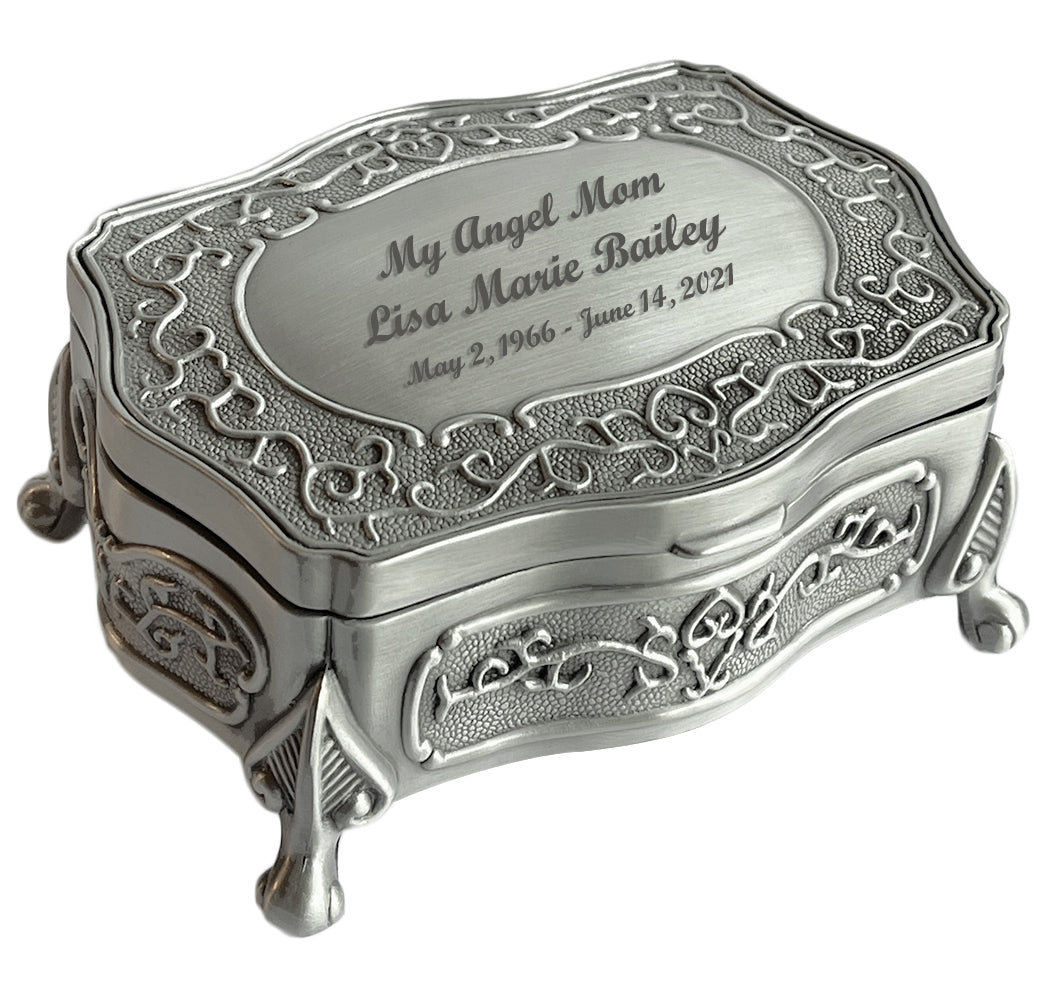 Celtic Heart Chest Keepsake Urn