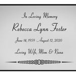 Celtic Knot Name Plates For Cremation Urns