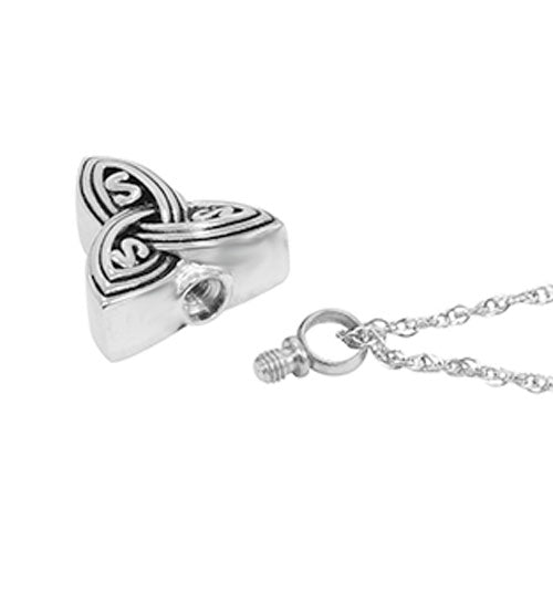Celtic Trinity Ash Pendant Urn