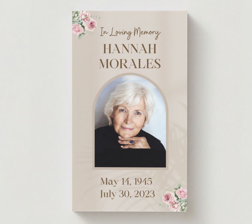 Chapel Photo Memorial Cards - Funeral  Cards - Celebration of Life Cards