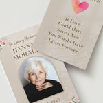 Chapel Photo Memorial Cards - Funeral  Cards - Celebration of Life Cards