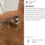 Chess Piece Jewelry Urn - Love Charms™ Option