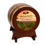 Vineyard Sunset Adult or Keepsake Chestnut Barrel Urn