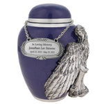 Child Wings of an Angel Purple Urn - Pro Laser Engraving