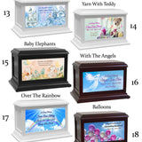 Children Toys, Baby Animals, The Sea & Dinosaurs Wood Keep The Memory® Cremation Urn