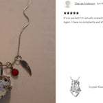 Crystal Always & Forever Heart Stainless Ash Urn - Love Charms™ Option