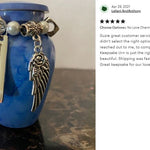 Angel in the Clouds Mini Urn - Love Charms™ Option