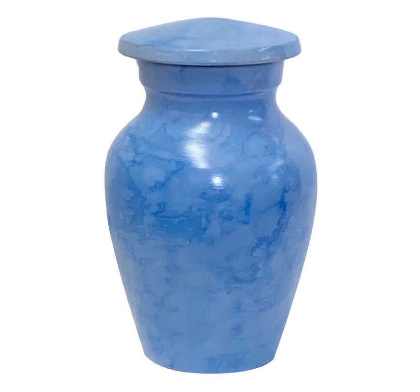 Blue Eagle Clouds Keepsake Urn - Love Charms® Option