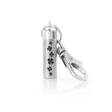 Clover Cylinder Key Chain Urn