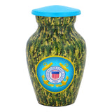US Coast Guard Camouflage Mini Urn - Love Charms® Option