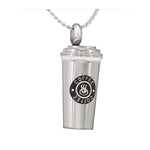 Coffee Cup Cremation Jewelry Urn - Love Charms™ Option 