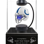 Football Cremation Urn & Indianapolis Colts Hover Helmet Décor