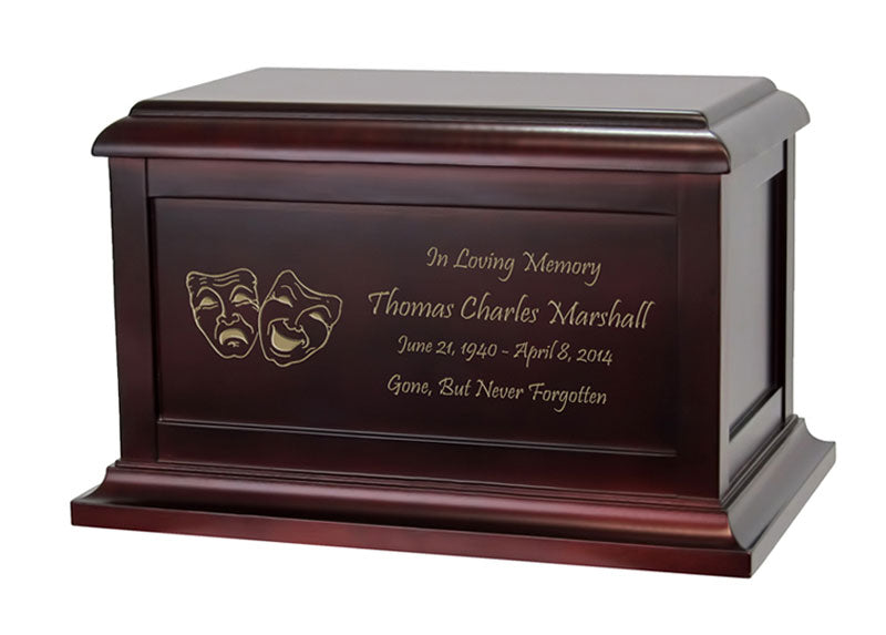 Comedy Drama Cremation Urn