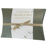 Fern Peaceful Pillow® Water Burial Cremation Urn - Biodegradable Water Burial At Sea Urn