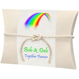 Rainbow Peaceful Pillow® Water Burial Cremation Urn - Burial At Sea Urn - Wide River Urn