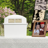 Assured Double Urn Vault - Grey or White
